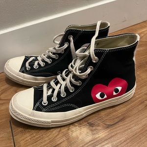 converse comme des garcons Chuck Taylor All Star Peek-A-Boo High-Top Sneakers
